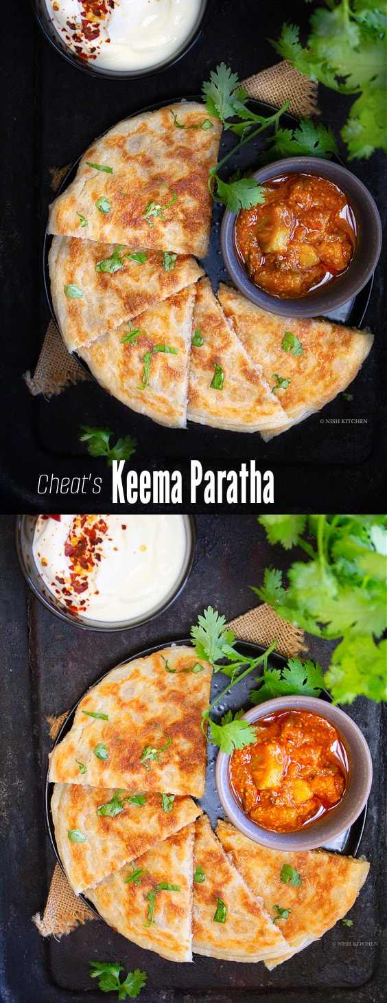 Easy Keema Paratha Video Nish Kitchen