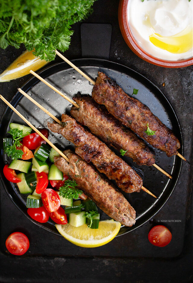 Middle Eastern Lamb Kofta Video Nish Kitchen