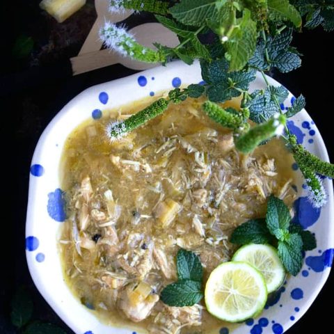 Chettinad Chicken soup