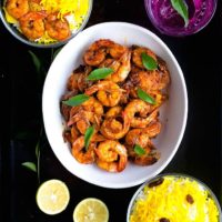 Kerala Prawn Roast | Chemmen Roast - NISH KITCHEN