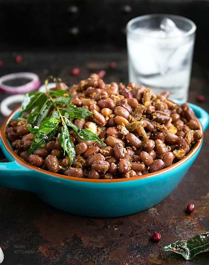 Stir Fried Dry Red Beans |Adzuki Bean
s Stir Fry | Unakka Payar Thoran