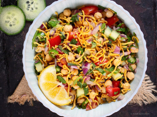 chana chat | Nish Kitchen