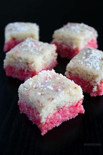 easy layered coconut burfi recipe