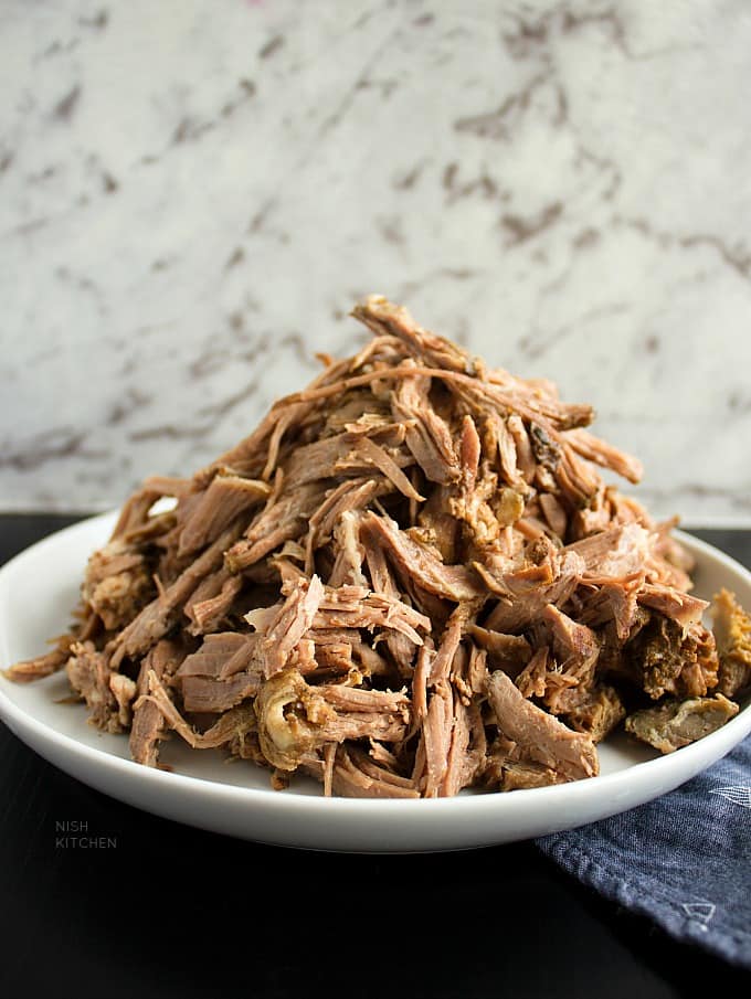 Slow Cooker Pulled Lamb |Video - NISH KITCHEN