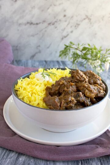 slow cooker lamb curry recipe with video