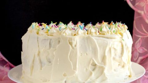 Classic Vanilla Cake Recipe | How to Make Birthday Cake - The Cooking Foodie