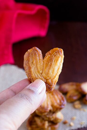 palmier cookies recipe with video