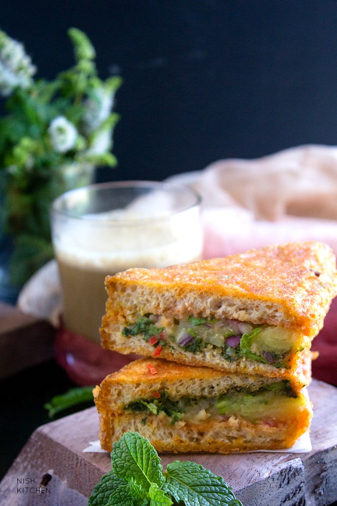 stuffed bread pakora recipe