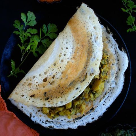 south indian masala dosa recipe video