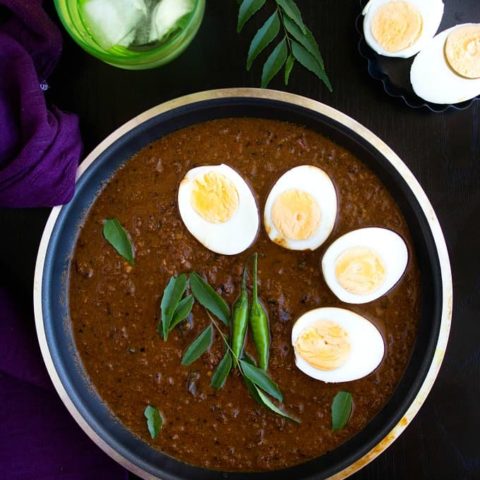 chettinad egg curry recipe video