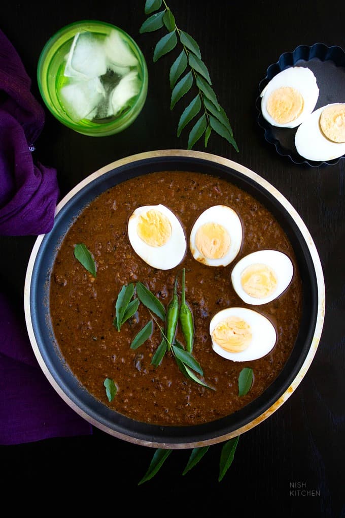 chettinad egg curry recipe video