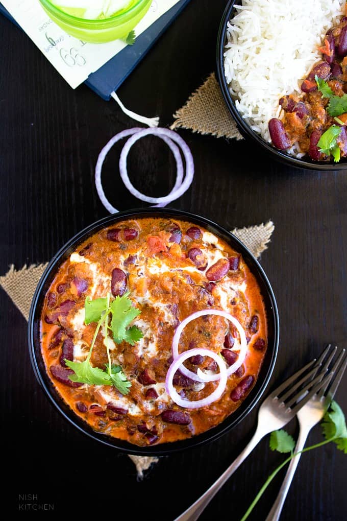 rajma masala - kidney beans curry