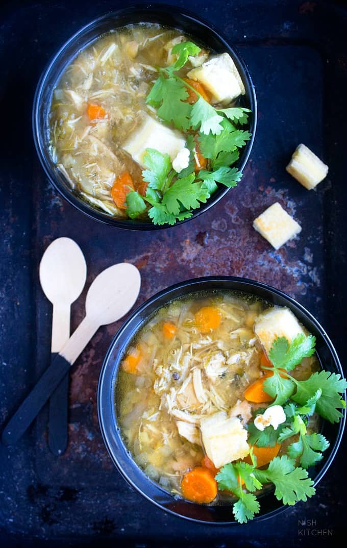 slow cooker chicken soup indian style 