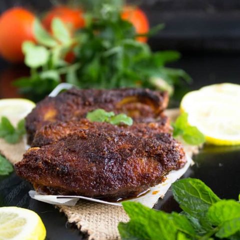 Pan fried tandoori fish recipe video