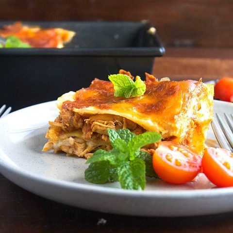 butter chicken lasagna recipe video