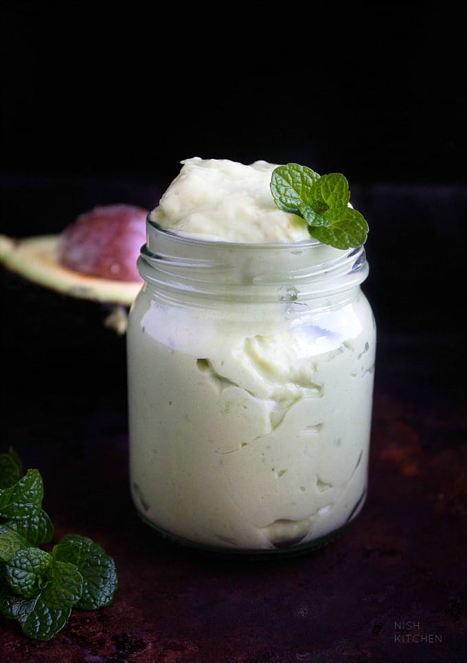 healthy avocado yogurt dip recipe