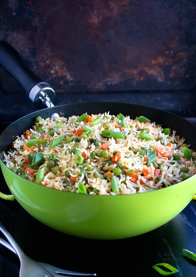 indian vegetable fried rice