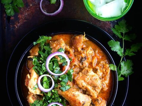 Chicken Dopiaza Chicken Do Pyaza Video Nish Kitchen