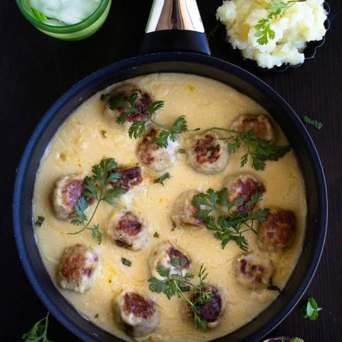 swedish chicken meatballs recipe video