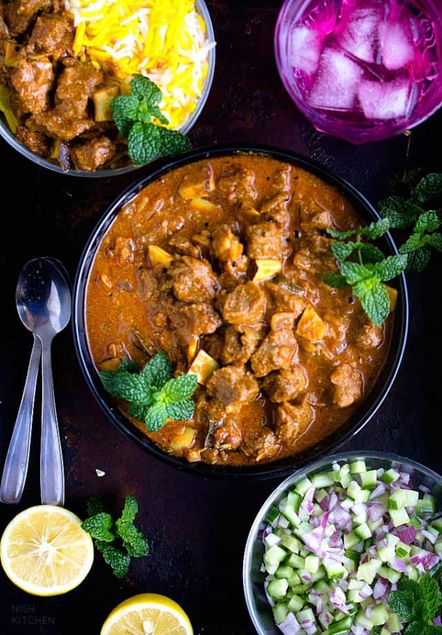 Indian Beef Curry - NISH KITCHEN