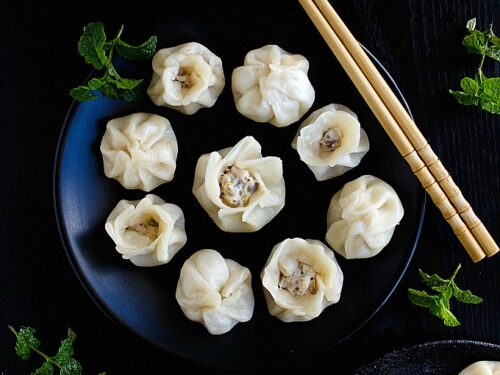 Chicken Momos | Video - Nish Kitchen