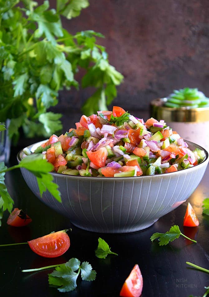 Kachumber salad recipe video