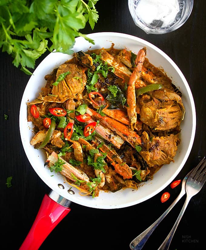 Kerala crab curry recipe