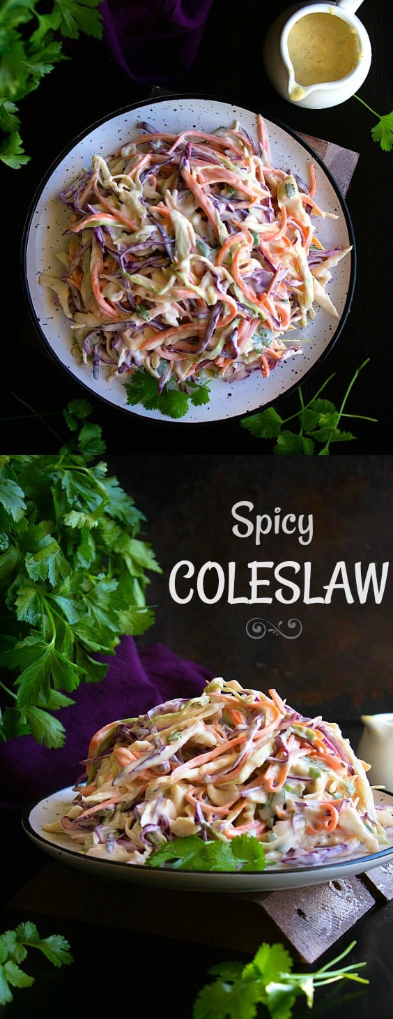 spicy coleslaw