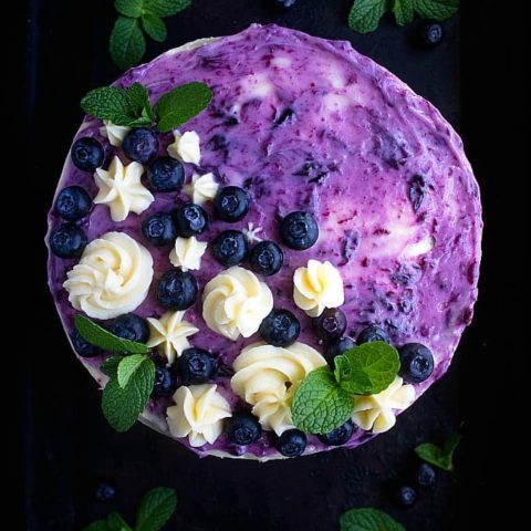 Blueberry coconut cake recipe video