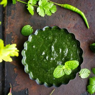 Green Chutney for Chaat Recipe Video