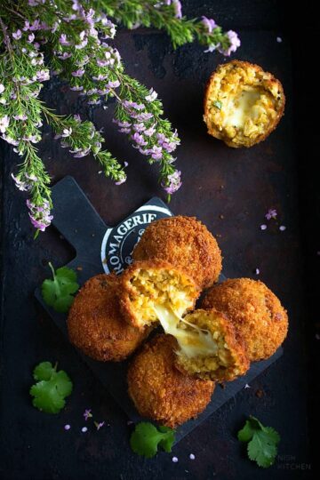 indian arancini recipe video