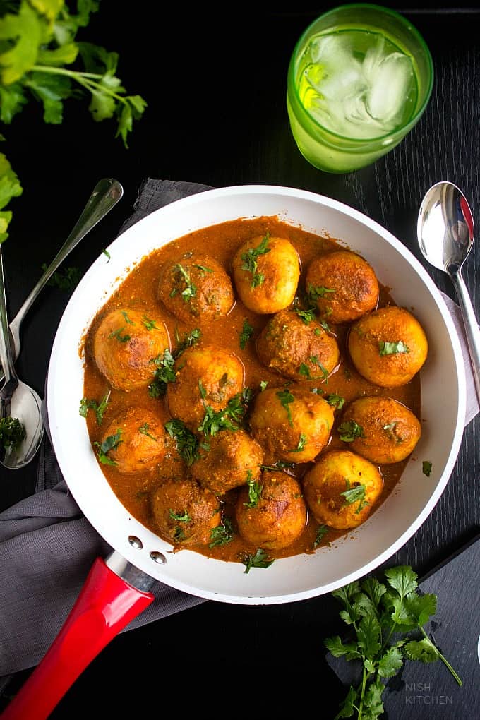 Kashmiri potato curry