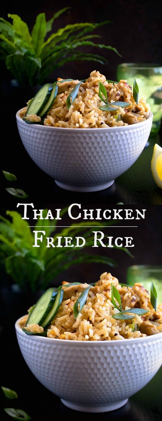 Thai chicken fried rice