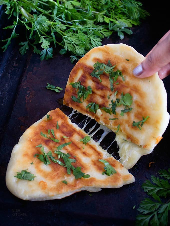 cheese naan recipe