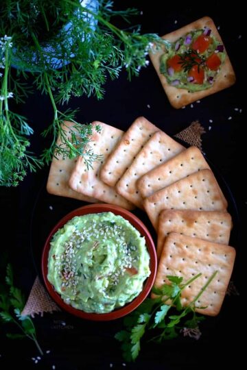 Indian guacamole or avocado raita recipe video