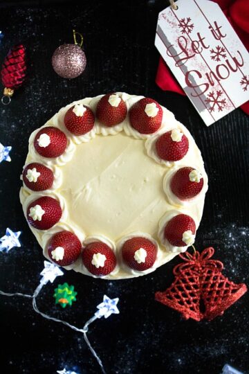 No Bake Christmas Cheesecake recipe video