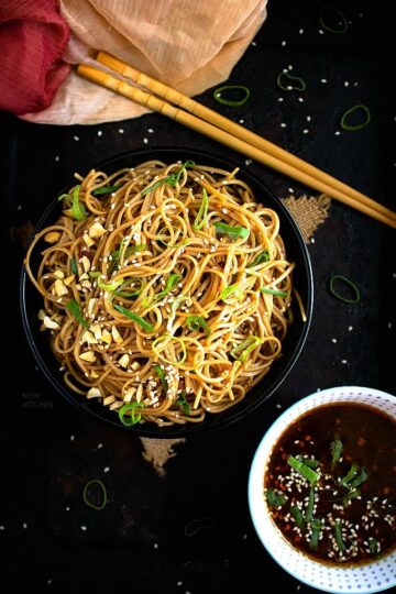 Soba noodle salad recipe video