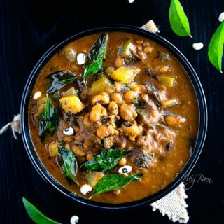 Black Eyed Peas Curry | Lobia Curry - NISH KITCHEN