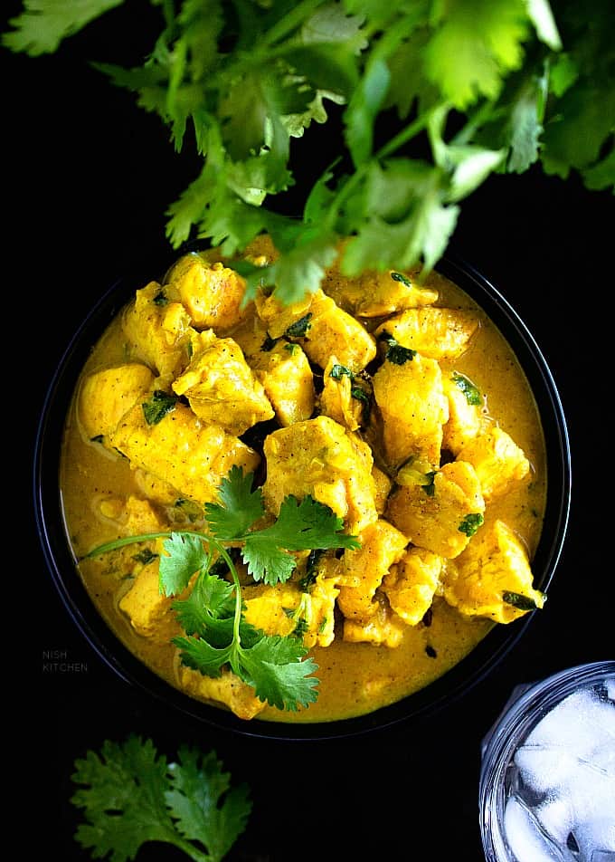 Coconut curry chicken recipe