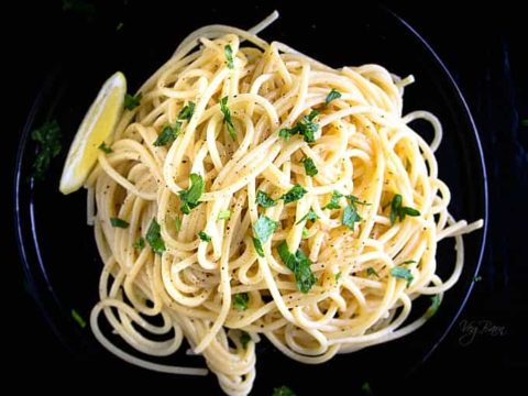 Pasta Al Limone | Lemon Pasta - NISH KITCHEN