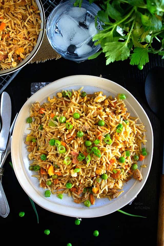 Tuna Fried Rice | Video - NISH KITCHEN