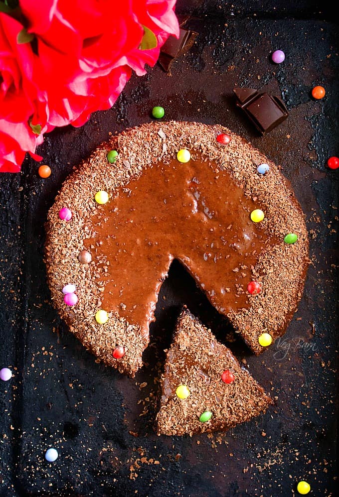 Moist Eggless Chocolate Cake - the Best Ever! | Decorated Treats