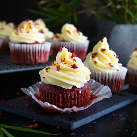 beet red velvet cupcake recipe video