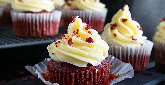 beet red velvet cupcake recipe video