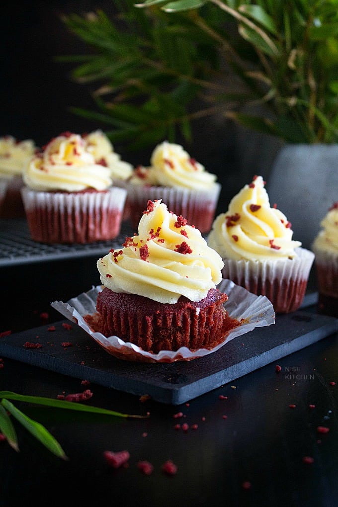 beet red velvet cupcake recipe video