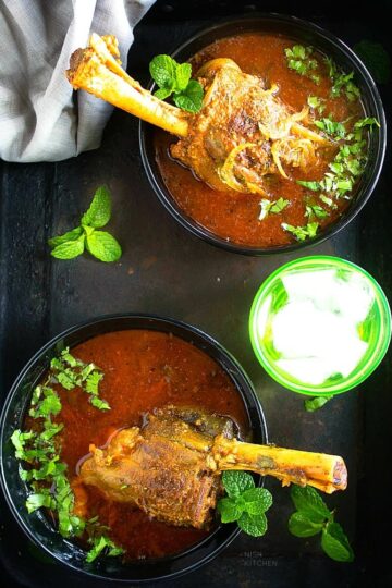 Indian lamb shank curry recipe video