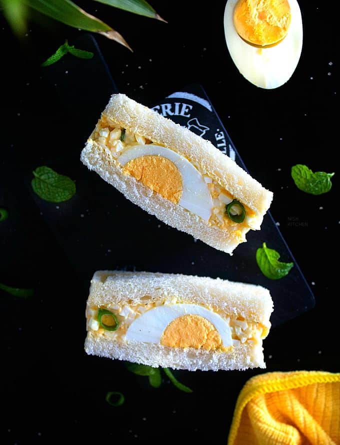 Japanese egg salad sandwich recipe video