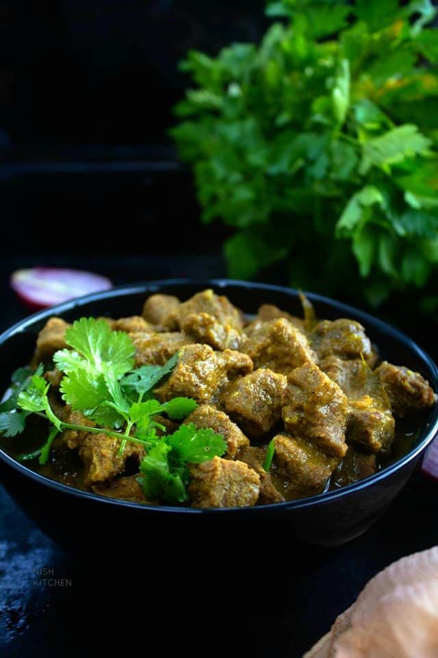 Beef Coconut Curry - NISH KITCHEN