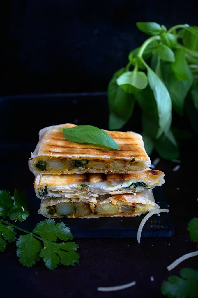 Roti Sandwich Recipe