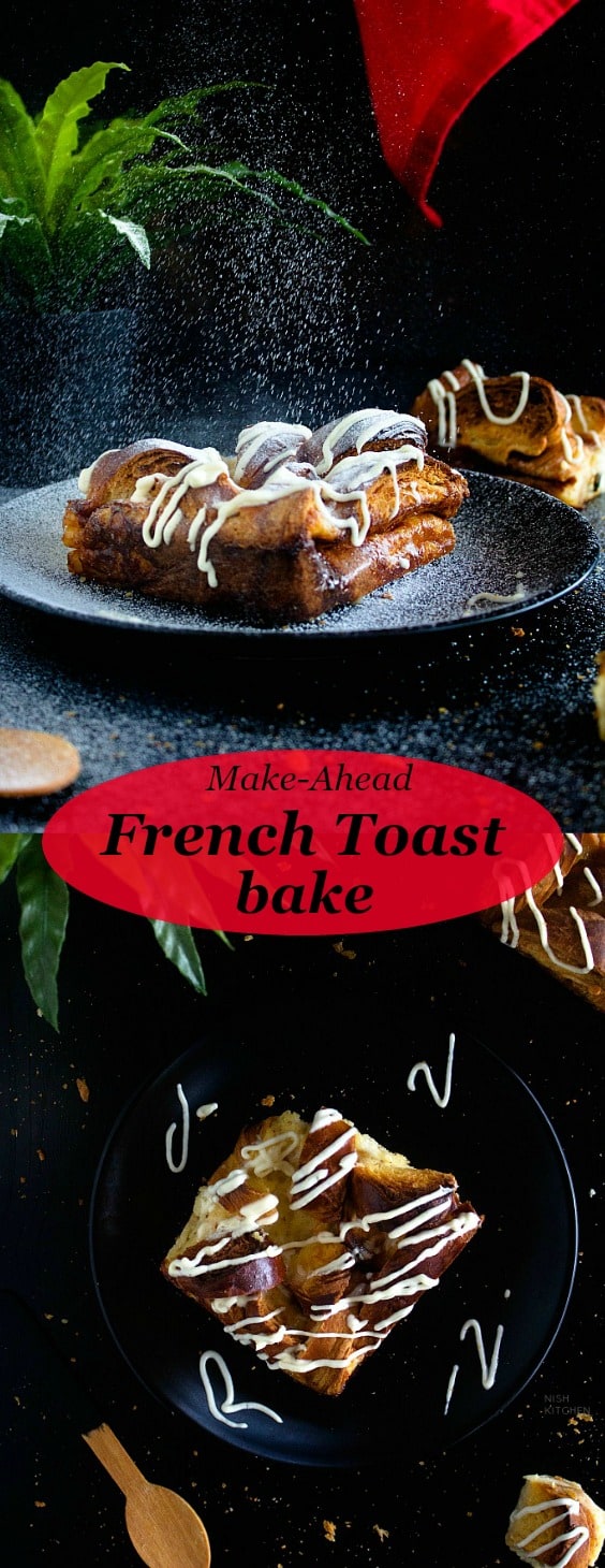 Eggnog French Toast Bake